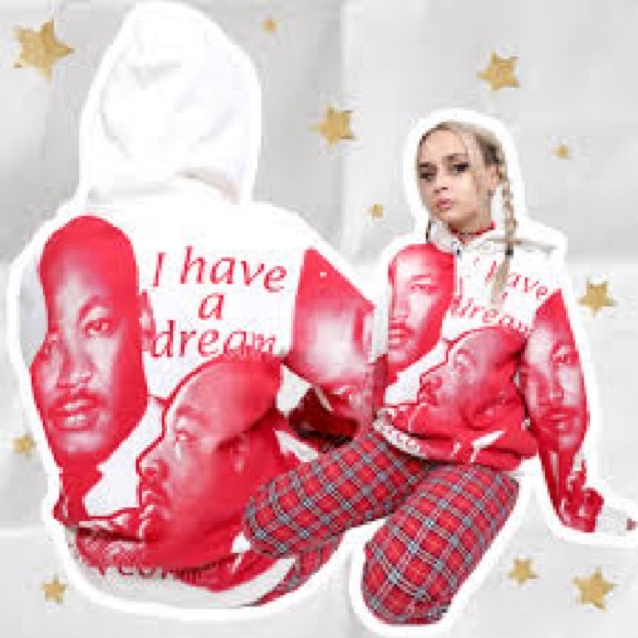 Supreme MLK Martin Luther King Jr. “I Have a Dream” Hoodie Sweatshirt - Picture 2 of 9